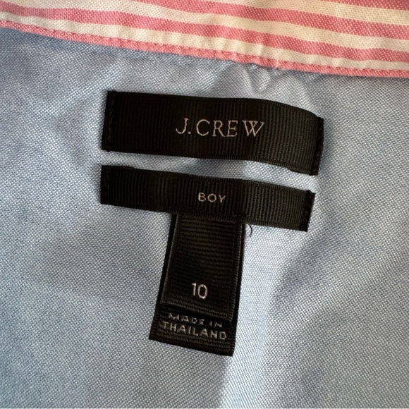 J. Crew Pastel Long Sleeve Button Up Stripe Shirt - Picture 5 of 9